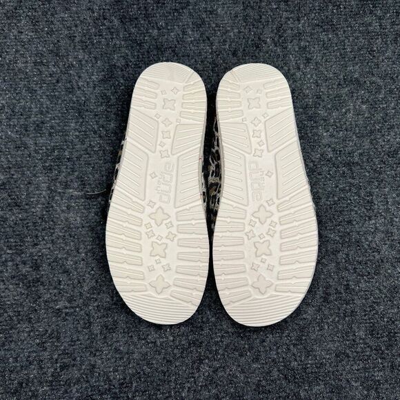 Hey Dude Wendy Slip On Shoes Girl's 1 Cheetah Print Pink Comfort Casual Sneakers - Picture 9 of 11